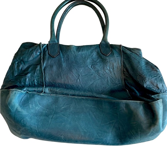 Falorni Teal Handbag - Picture 2 of 10